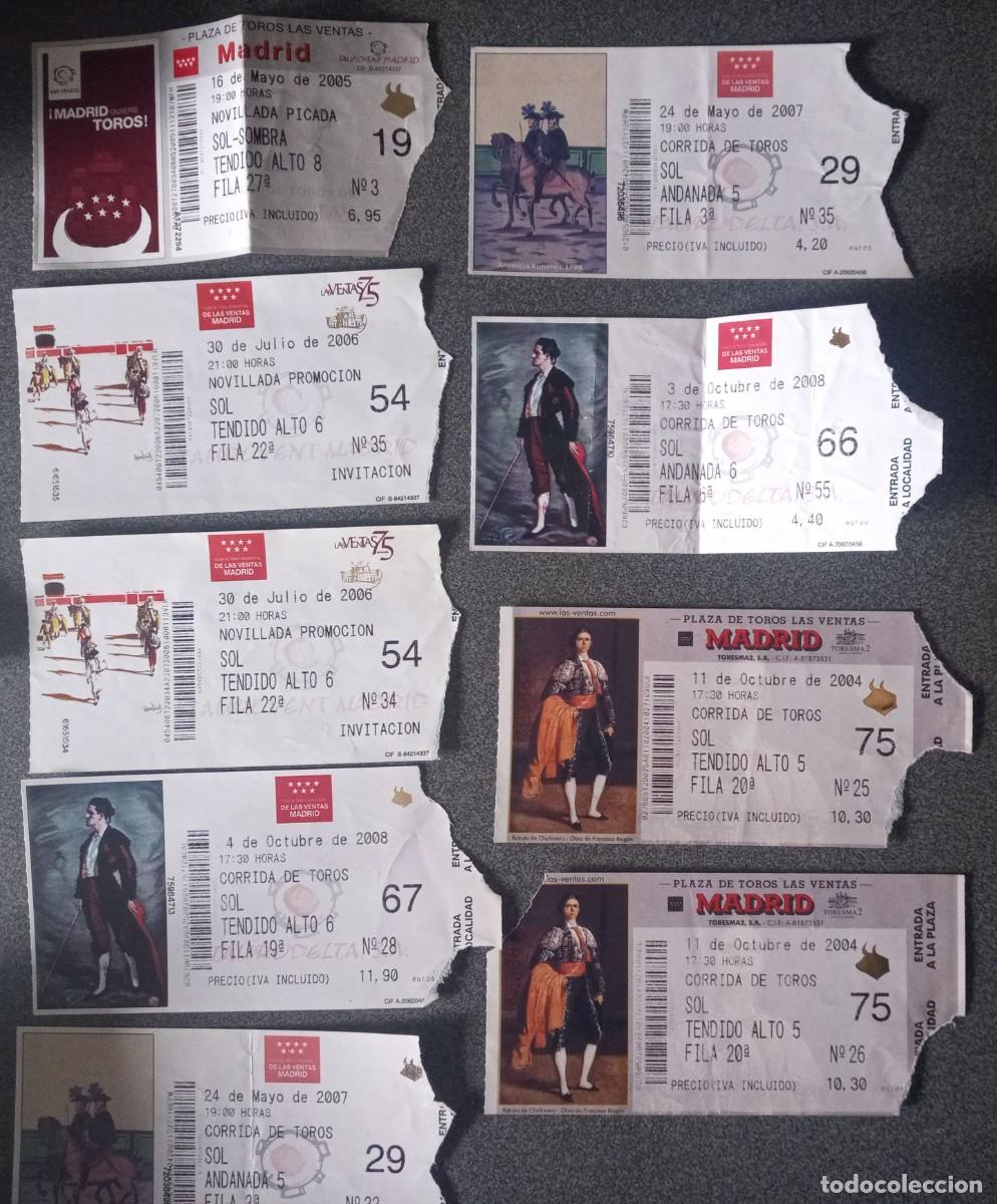 Tauromaquia: Lote entradas Toros Las Ventas - Foto 6