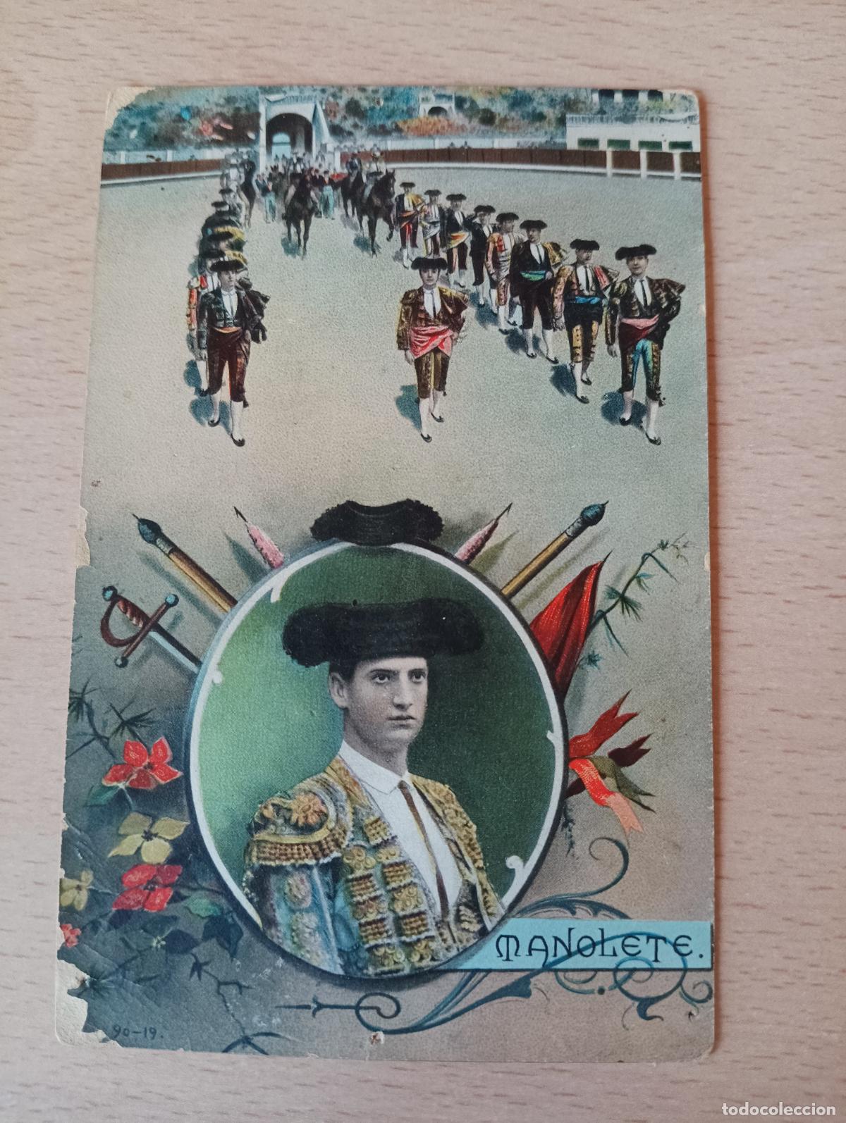Tauromaquia: Manolete (Postal Taurina)