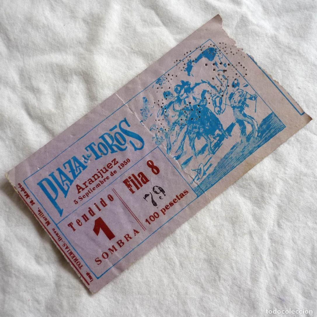 Stierkampf: Entrada de toros 1950 Aranjuez