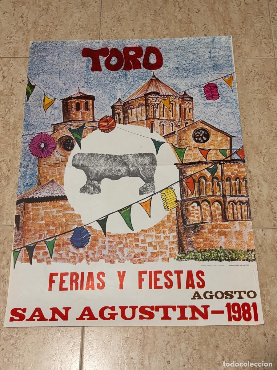 Tauromaquia: CARTEL. FERIAS Y FIESTAS SAN AGUSTIN. 1981 JA&Eacute;N