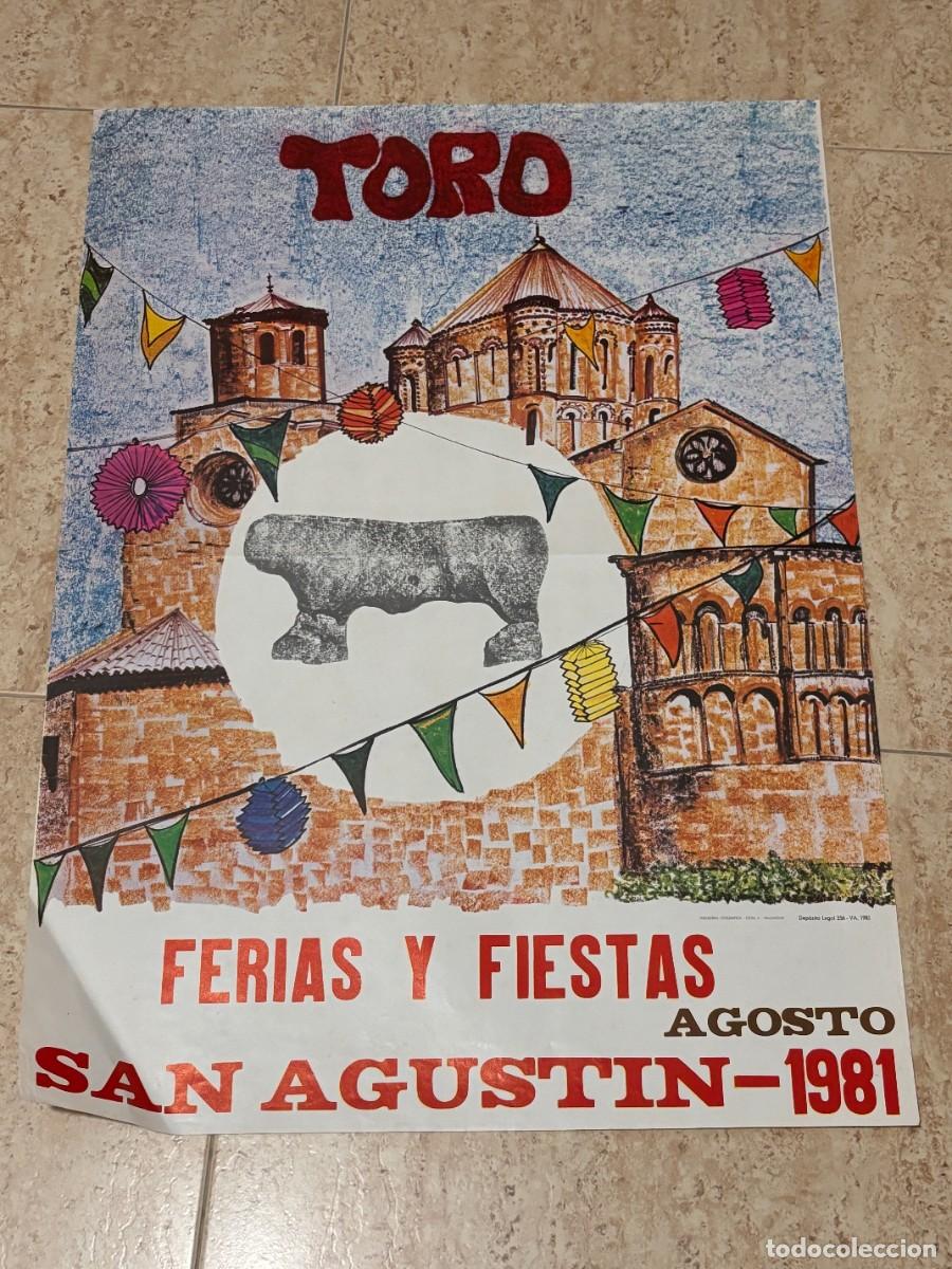 Tauromaquia: CARTEL. FERIAS Y FIESTAS SAN AGUSTIN. 1981 JA&Eacute;N
