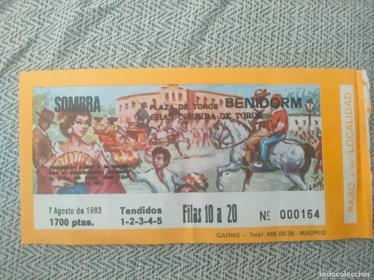 Tauromaquia: Entrada toros Benidorm