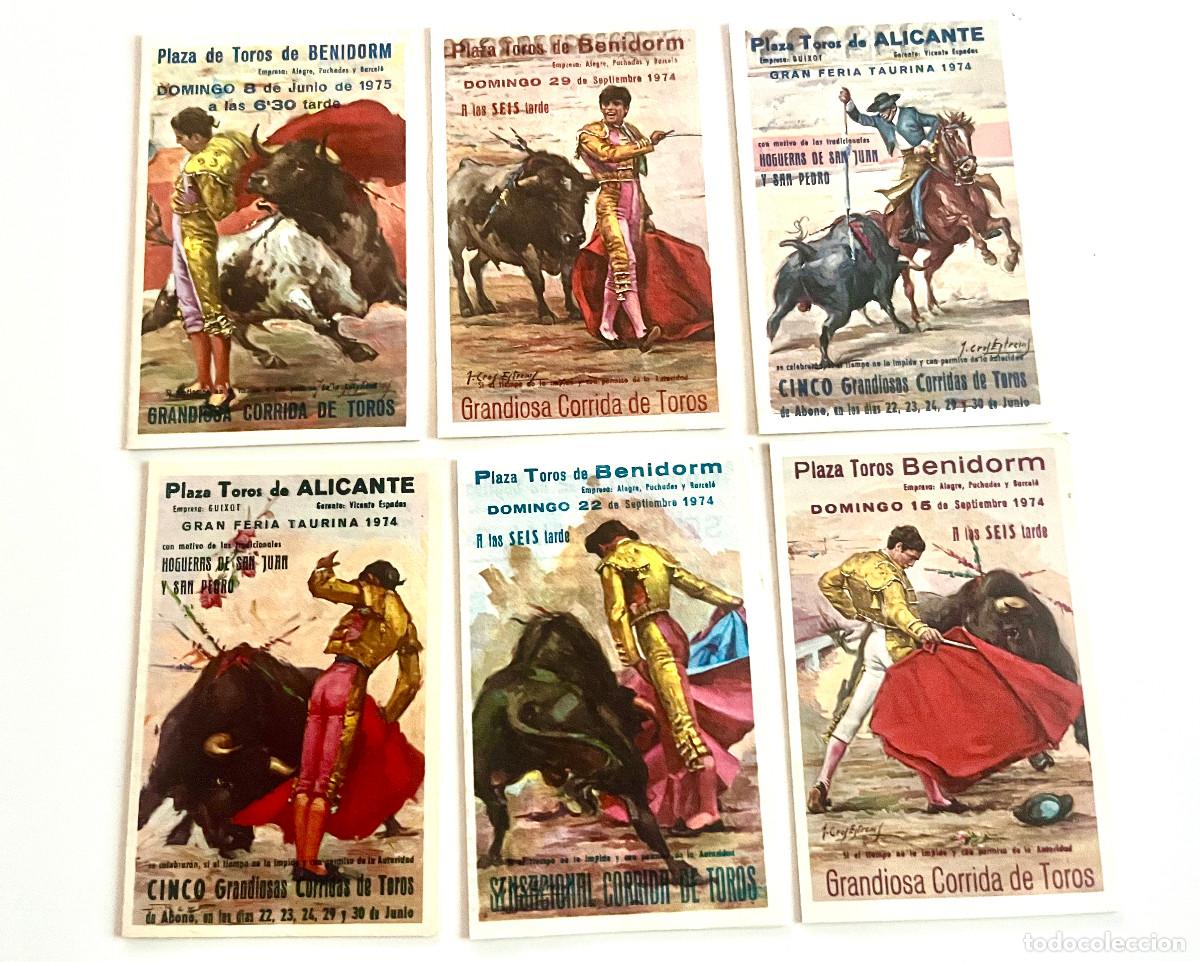 Tauromaquia: LOTE POSTALES Y PROGRAMAS TAURINOS - Foto 5