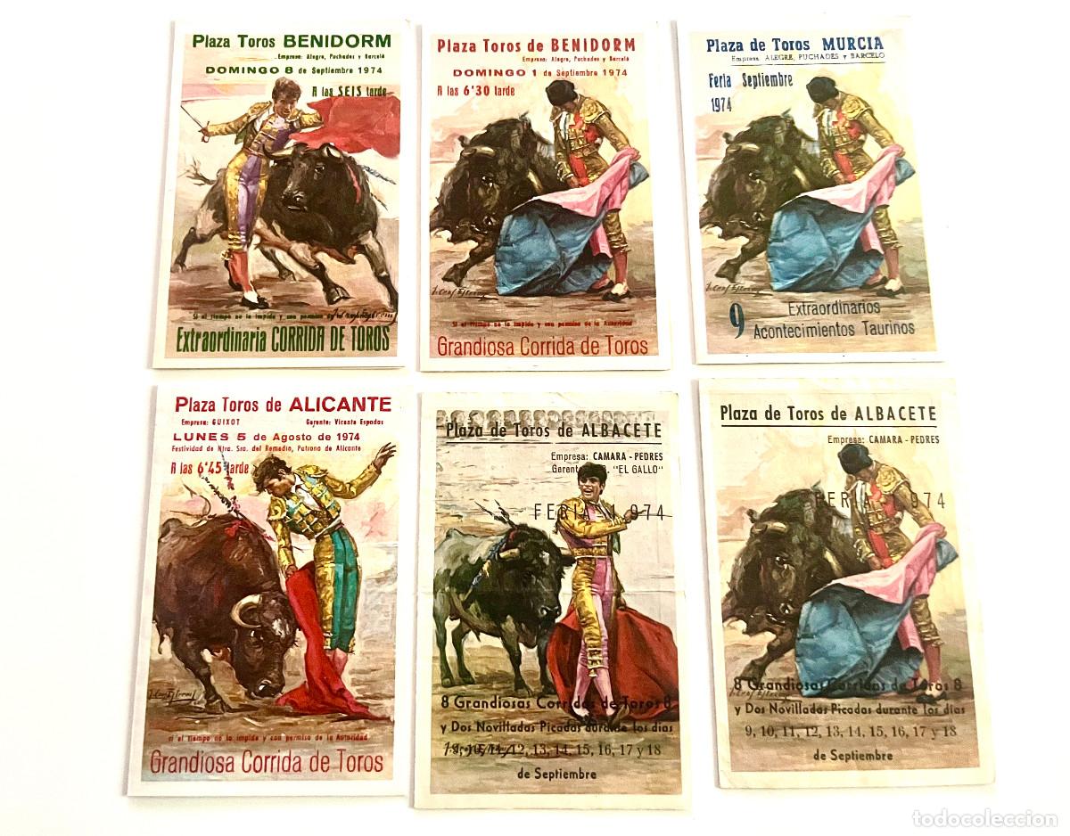 Tauromaquia: LOTE POSTALES Y PROGRAMAS TAURINOS - Foto 6