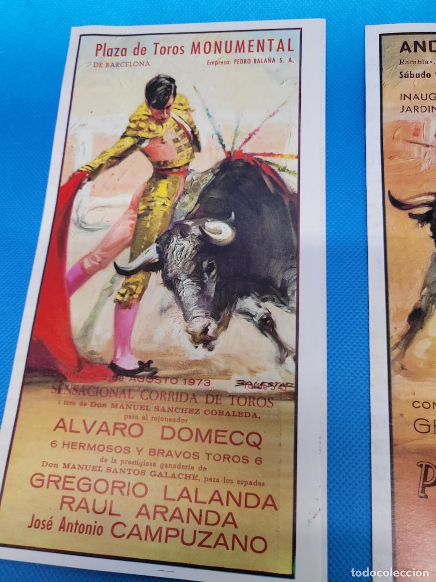 Tauromaquia: PROGRAMASPLAZA DE TOROS MONUMENTAL DE BARCELONA - Foto 3