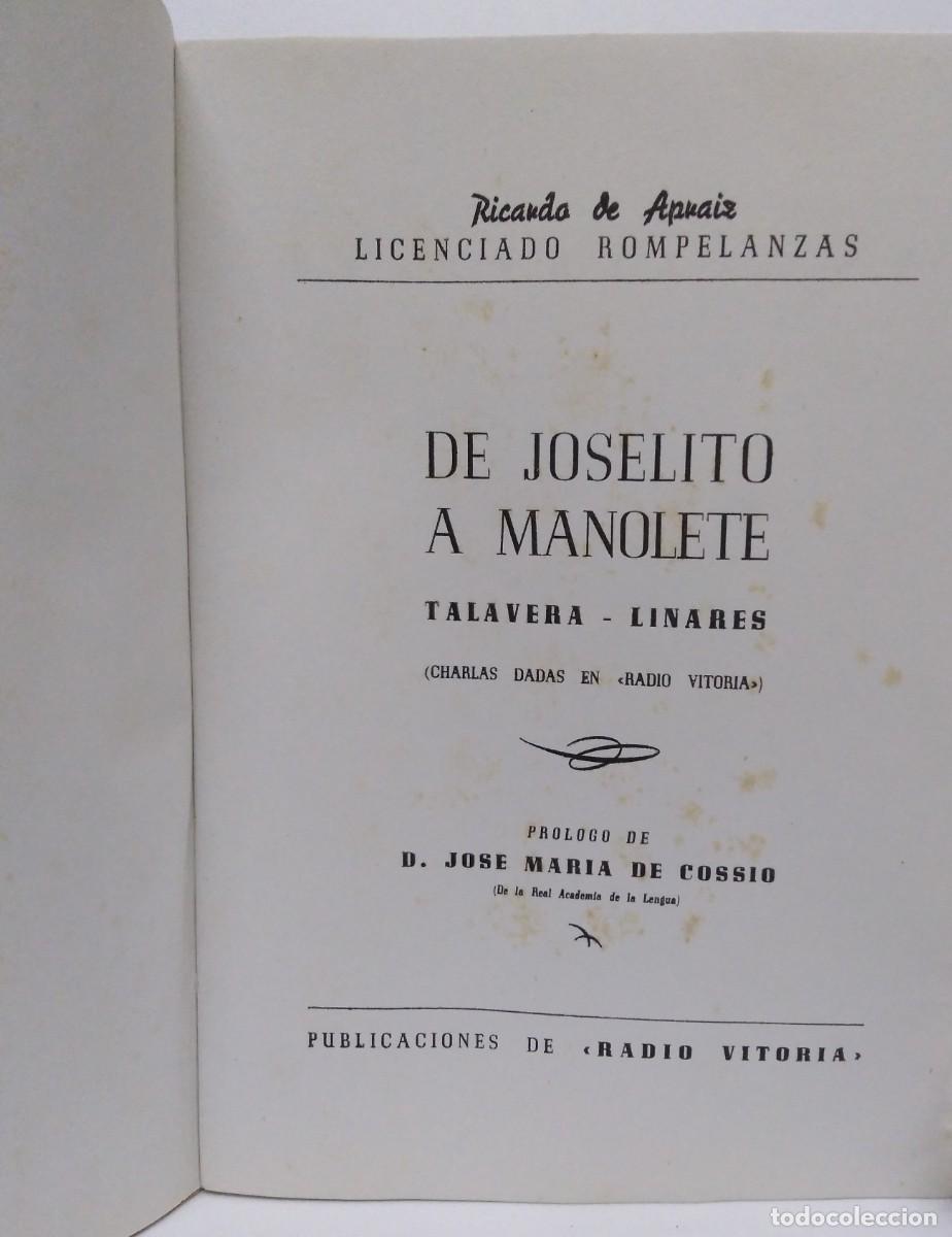 Tauromaquia: De Joselito a Manolete - Foto 6