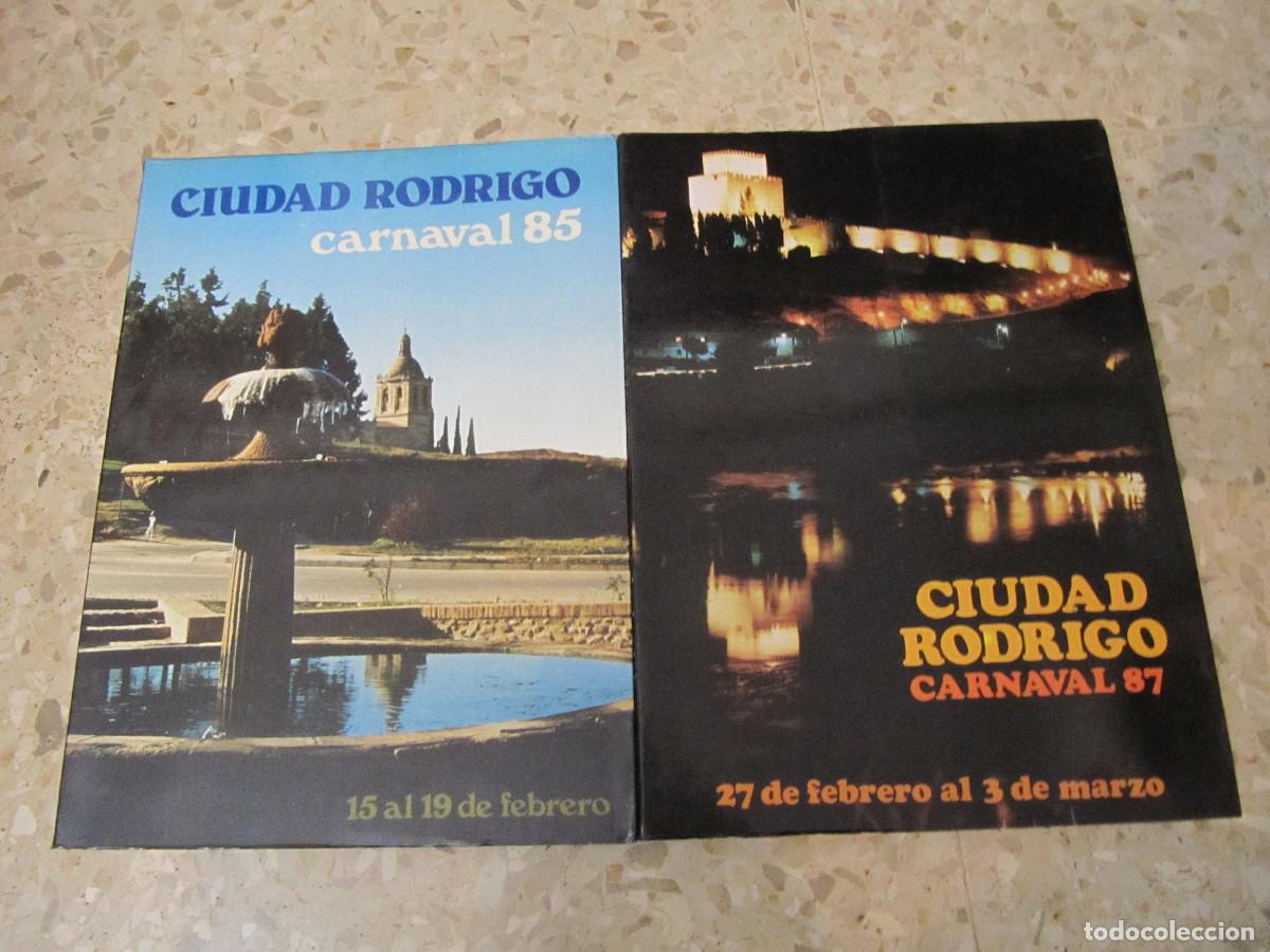 Tauromaquia: CIUDAD RODRIGO 2 LIBROS CARNAVAL 85 Y 87 - Foto 1