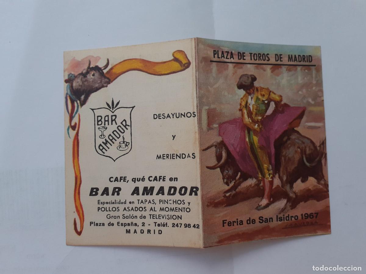 Tauromaquia: PROGRAMA DE MANO - PROGRAMA PLAZA DE TOROS DE MADRID - FERIA DE SAN ISIDRO 1967 - Foto 1
