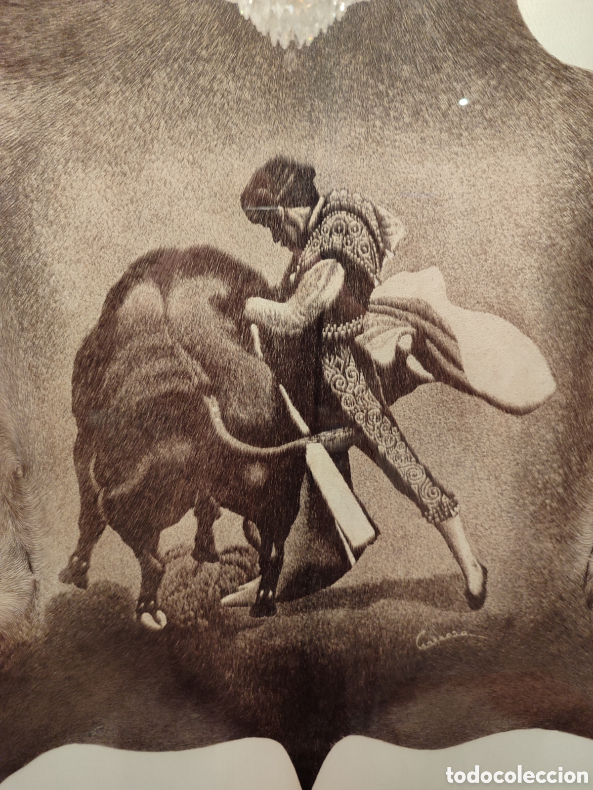 Tauromaquia: Torero grabado en piel - Foto 3