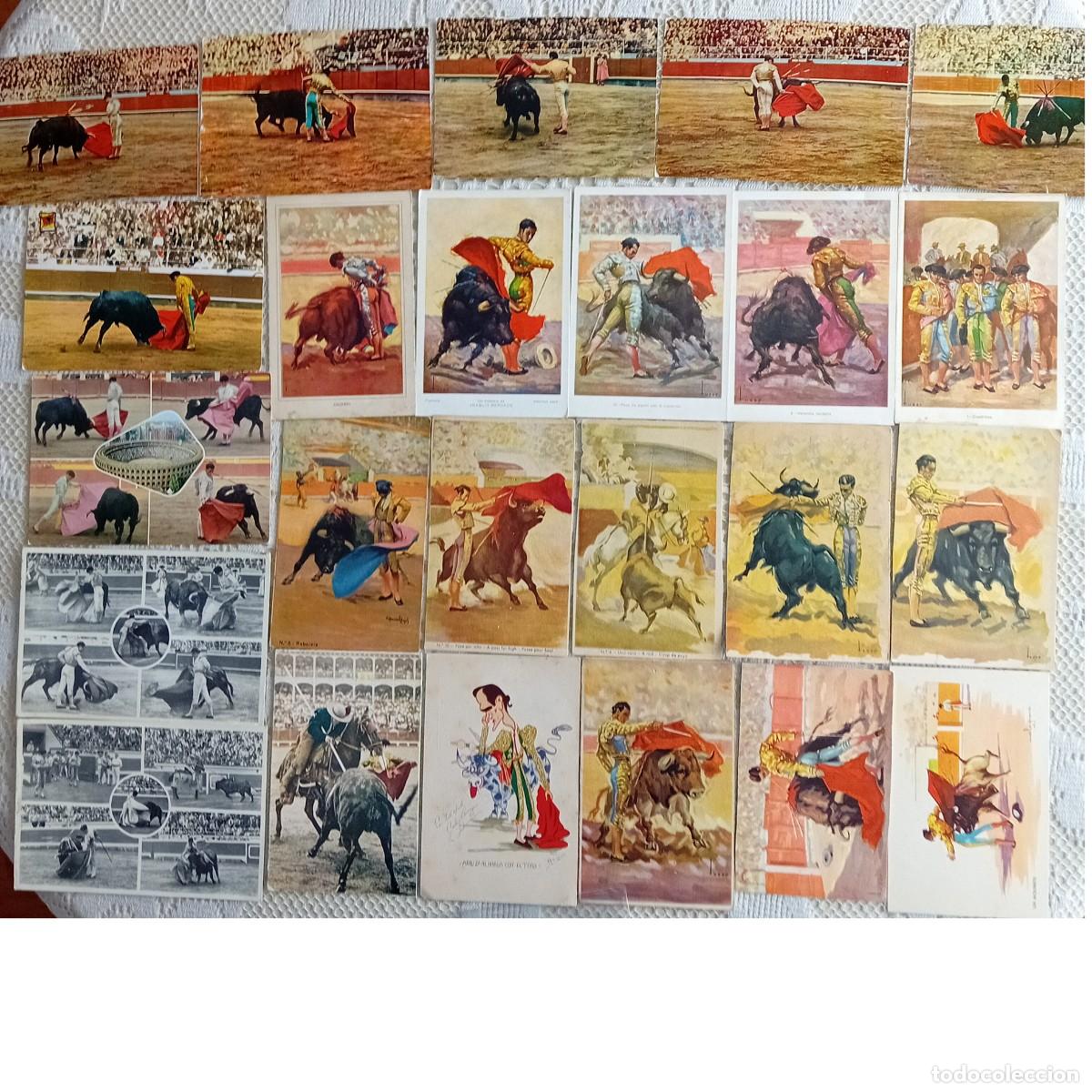 Tauromaquia: 24 postales diferentes de toros . - Foto 1