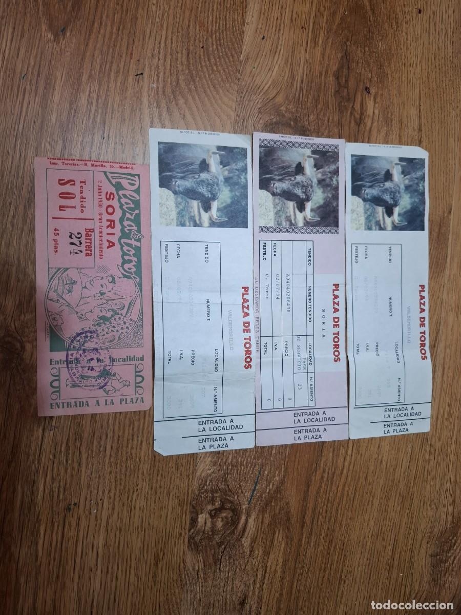Tauromachie: ENTRADAS DE TOROS ANTIGUAS