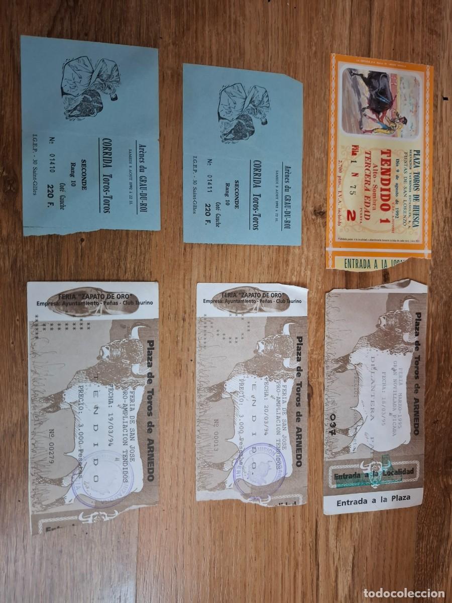 Tauromaquia: ENTRADAS DE TOROS ANTIGUAS - Foto 1