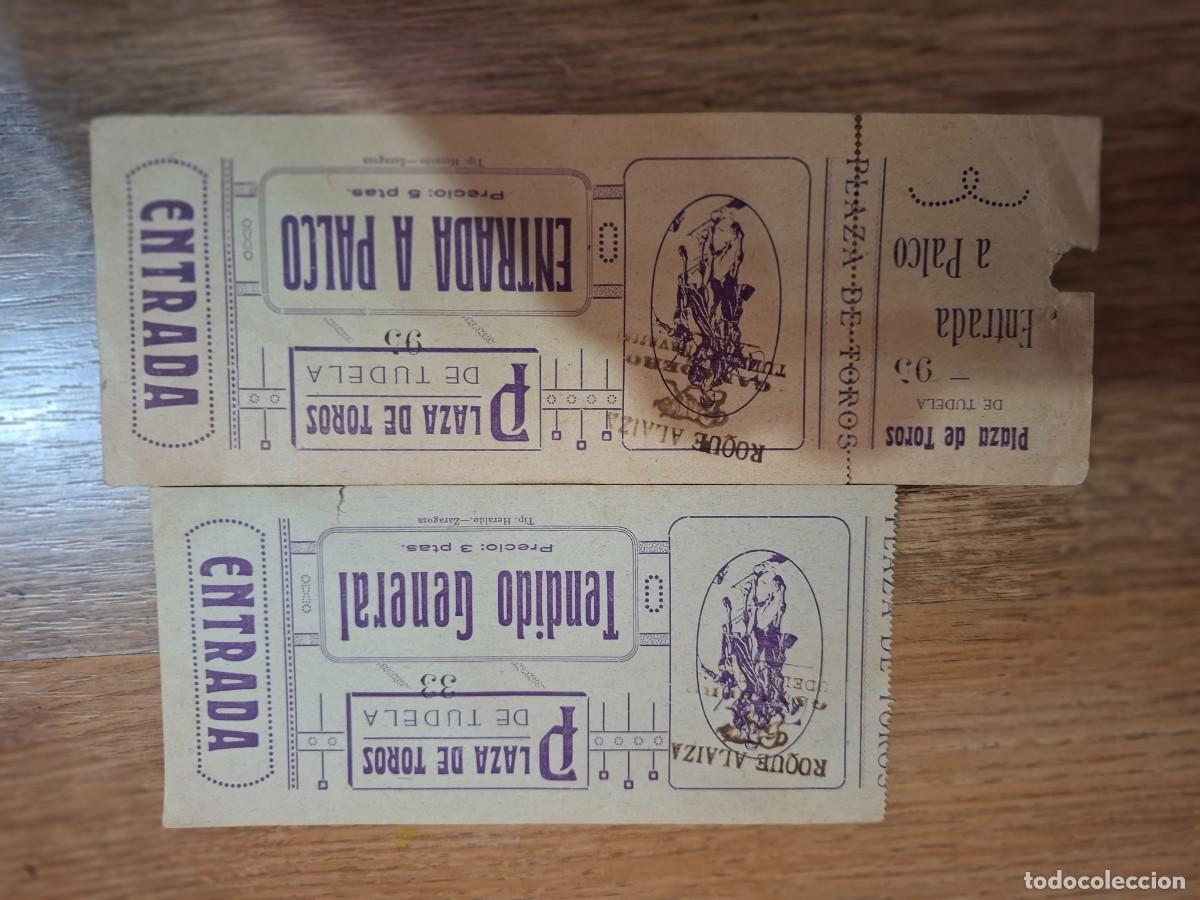 Tauromaquia: ENTRADAS DE TOROS ANTIGUAS - Foto 1