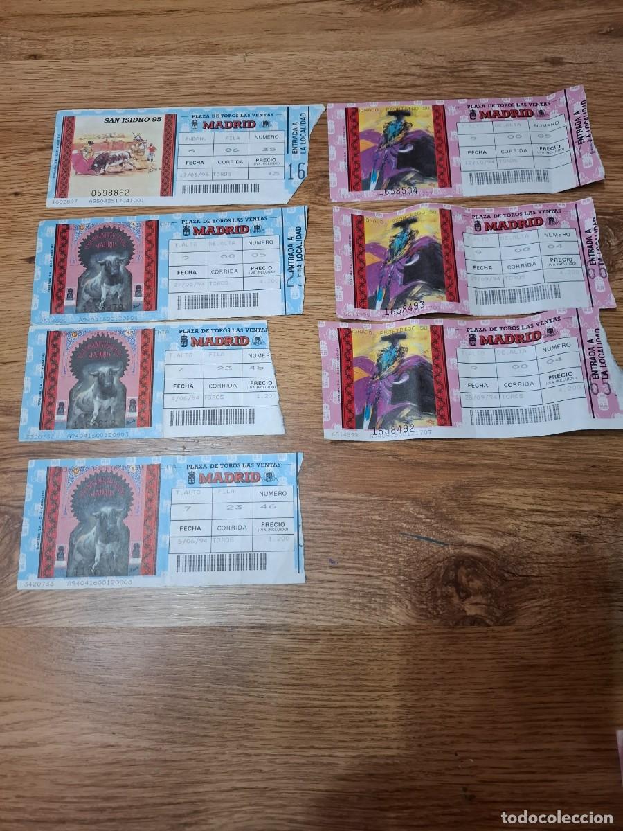 Tauromaquia: ENTRADAS DE TOROS ANTIGUAS - Foto 1