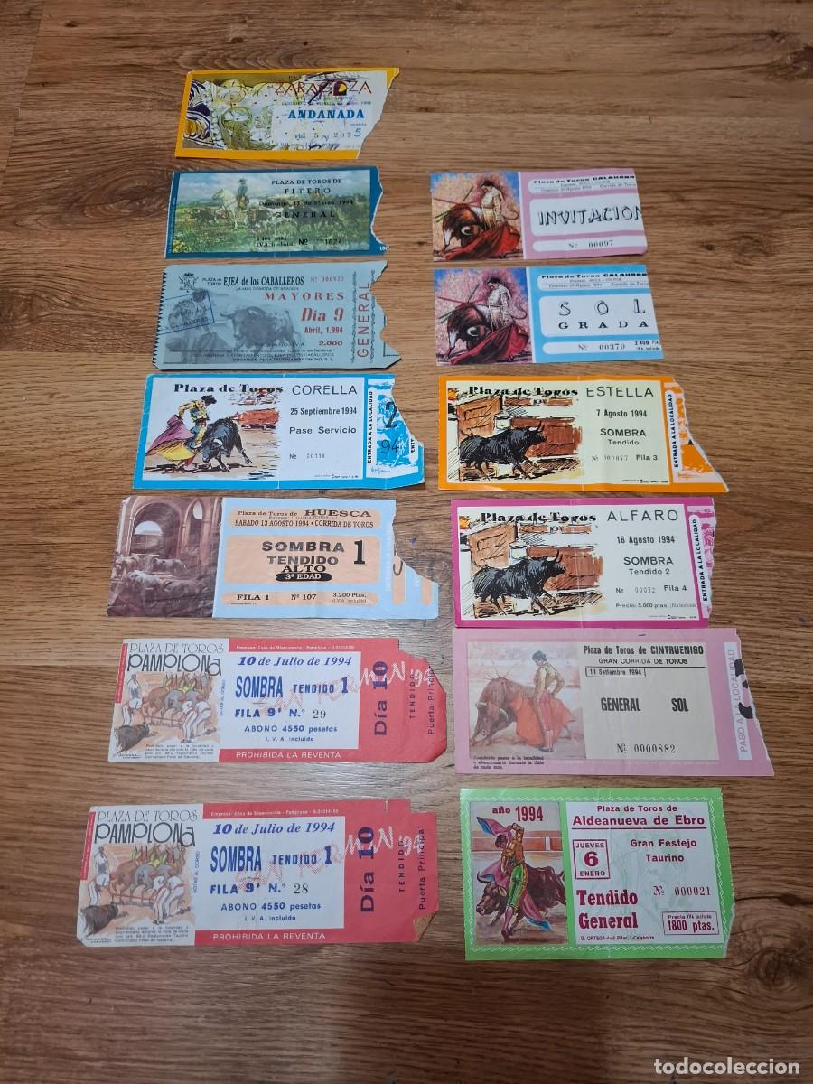 Tauromaquia: ENTRADAS DE TOROS ANTIGUAS - Foto 1