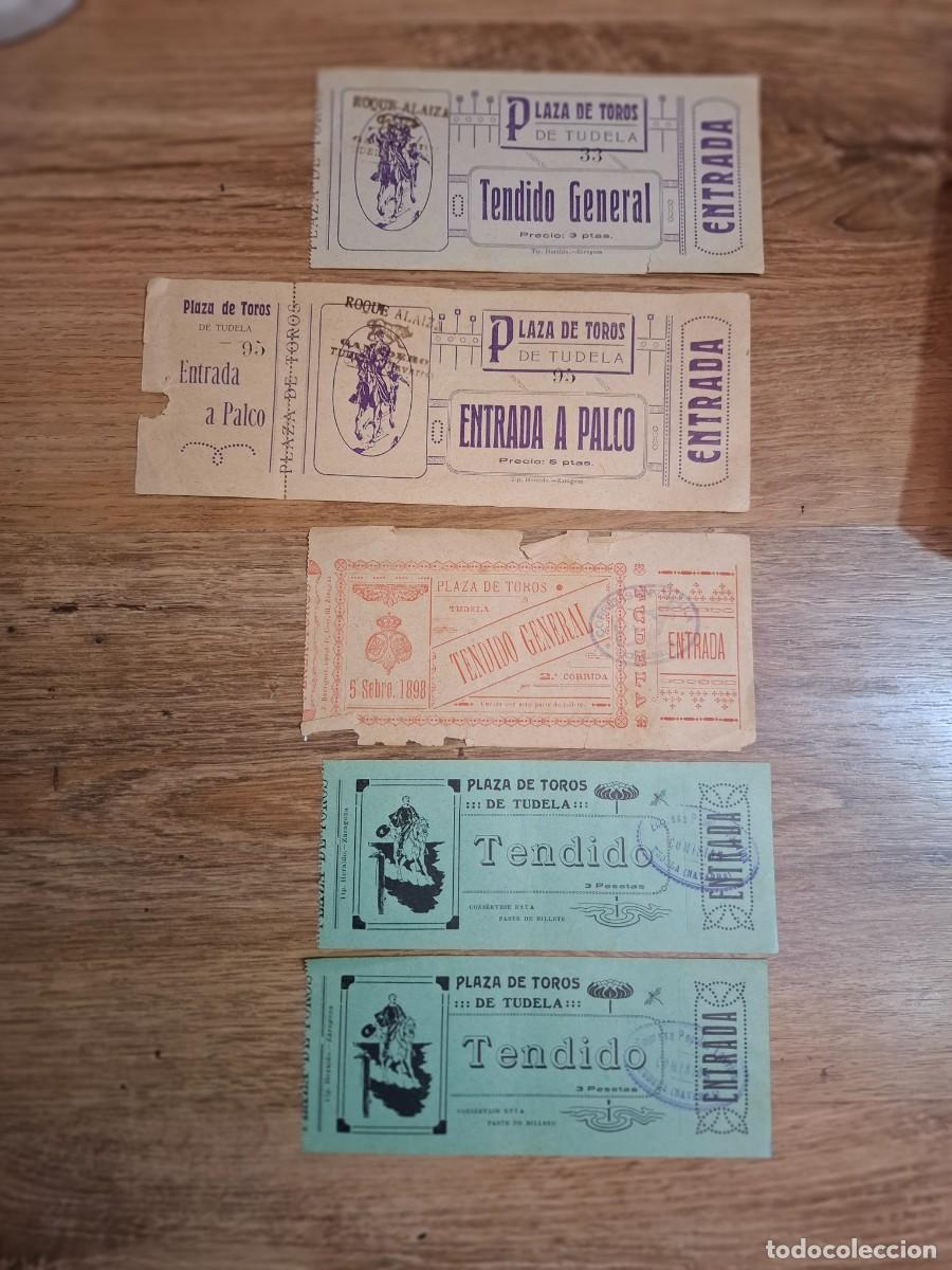 Tauromaquia: ENTRADAS DE TOROS ANTIGUAS - Foto 1