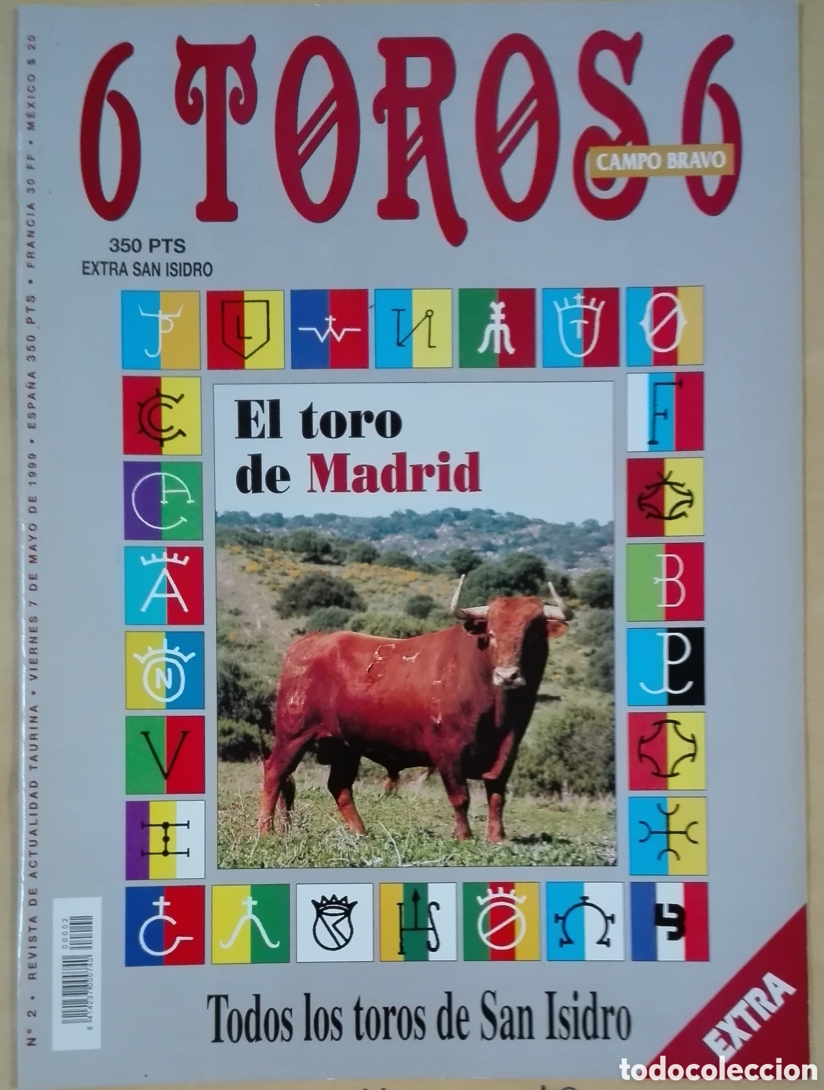 Tauromaquia: 6 toros 6 n&uacute;mero 2 Extra 1999 - Foto 1