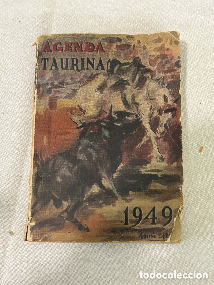 Tauromachia: Agenda taurina 1949 mini libro