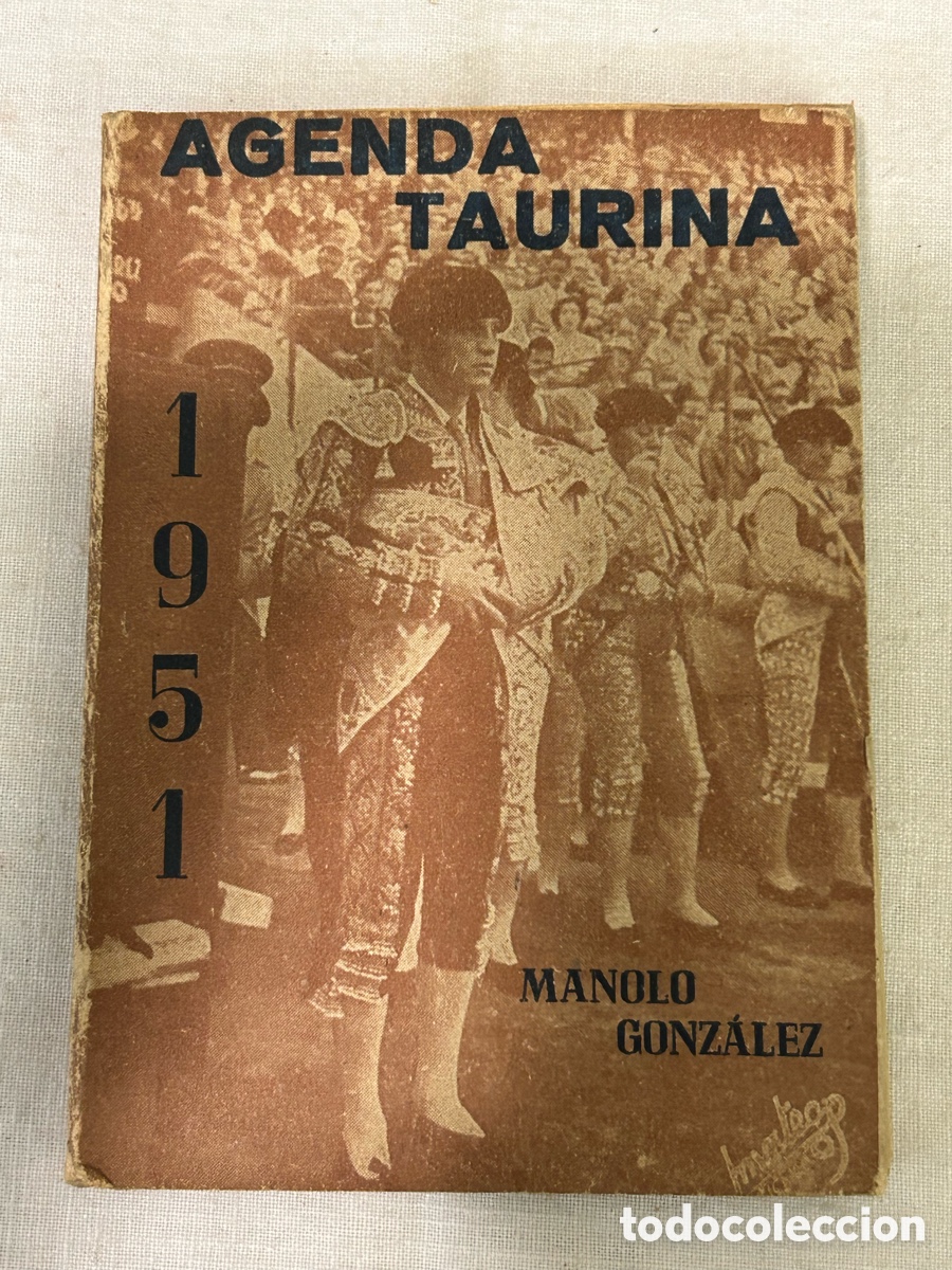 Tauromachia: Agenda taurina 1951 mini libro