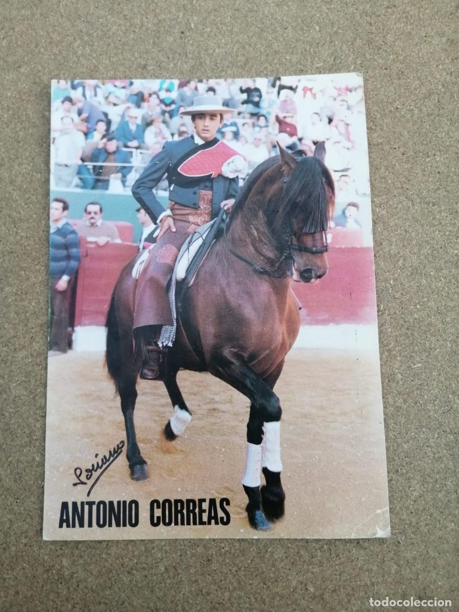 Tauromachia: POSTAL PROGRAMA TAURINO PLAZA TOROS MURCIA. ANTONIO CORREAS