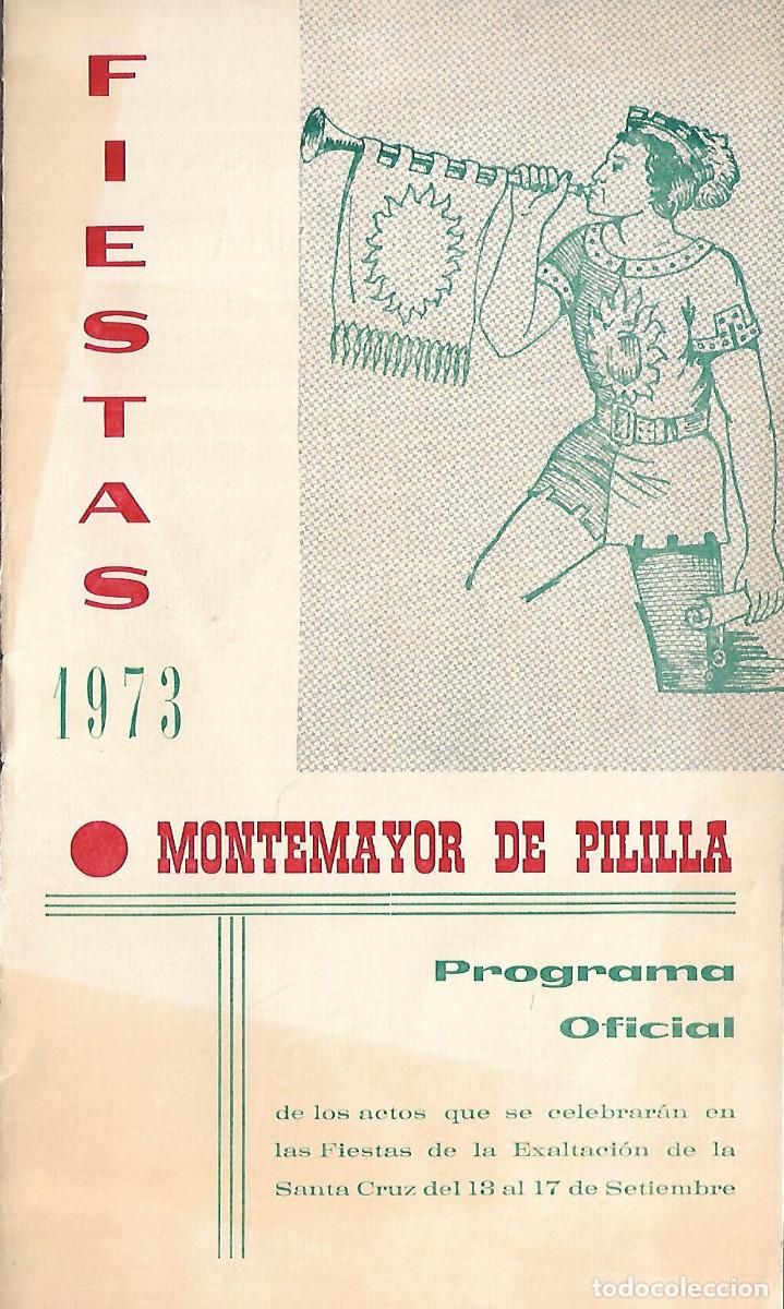 Tauromaquia: PROGRAMA DE FESTEJOS DE MONTEMAYOR DE PILILLA DE 1973 - Foto 1