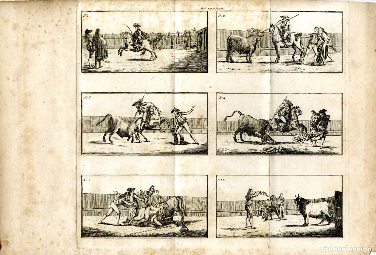 Tauromaquia: Suertes de una corrida. 1803 - Foto 1