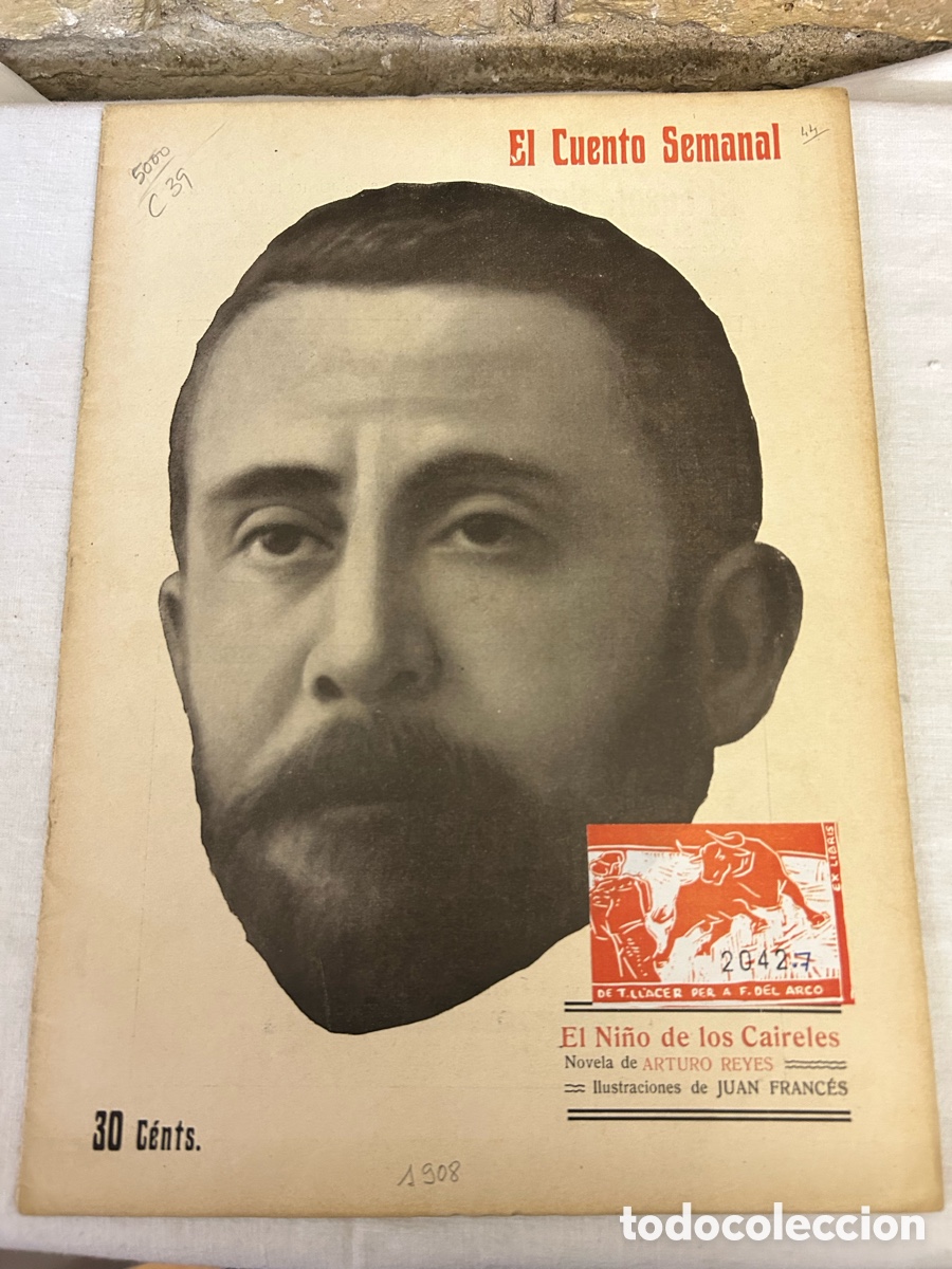 Tauromaquia: 1908 El cuento semanal. El ni&ntilde;o de los Caireles - Foto 1