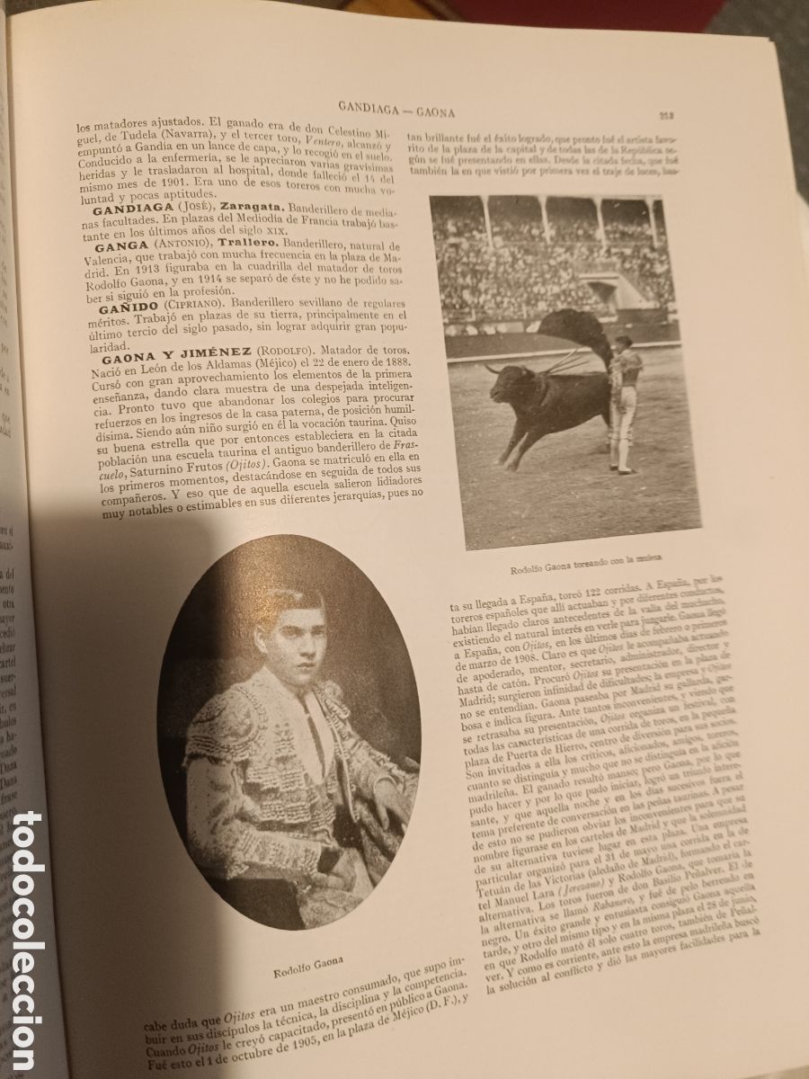 Tauromaquia: Los Toros - Cossio (Cuarta Edici&oacute;n) 4 Tomos - Foto 5