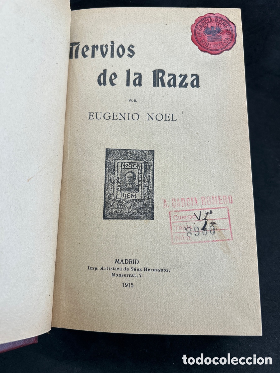 Tauromaquia: 1915- Nervios de la Raza, Eugenio Noel - Foto 2