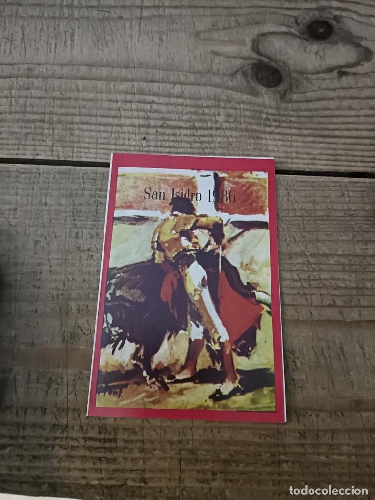 Tauromaquia: MADRID, Programa mano San Isidro 1986 - Foto 1