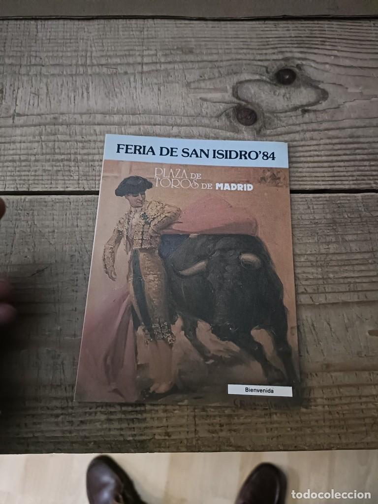 Tauromaquia: MADRID, Programa mano San Isidro 1984 - Foto 1