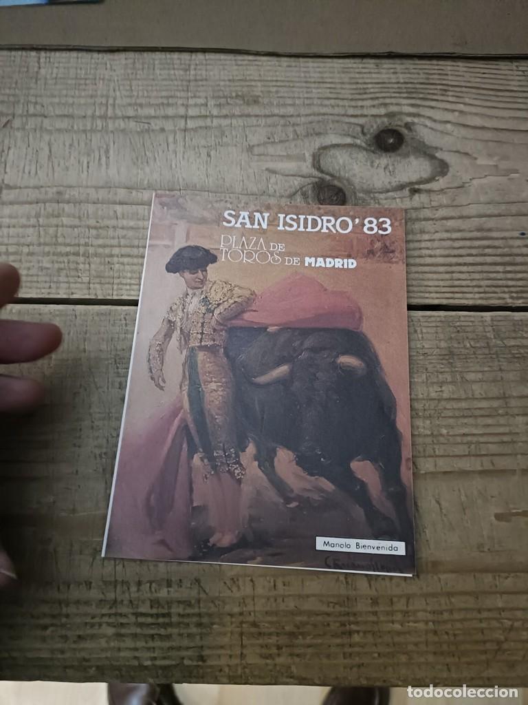 Tauromaquia: MADRID, Programa mano San Isidro 1983 - Foto 1