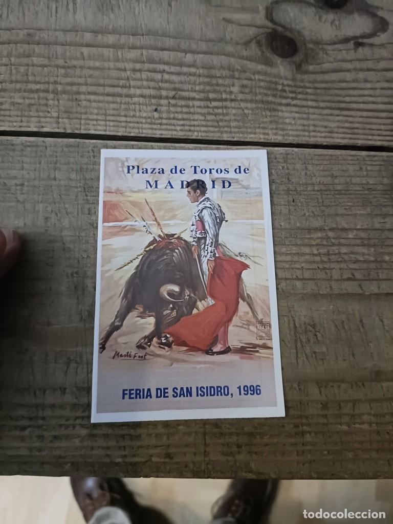 Tauromaquia: ,MADRID, PROGRAMA DE MANO SAN ISIDRO 1996 - Foto 1