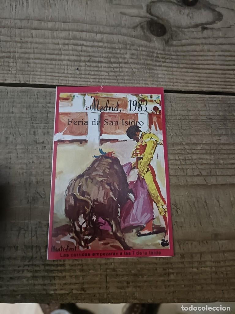 Tauromaquia: ,MADRID, PROGRAMA DE MANO SAN ISIDRO 1983 - Foto 1