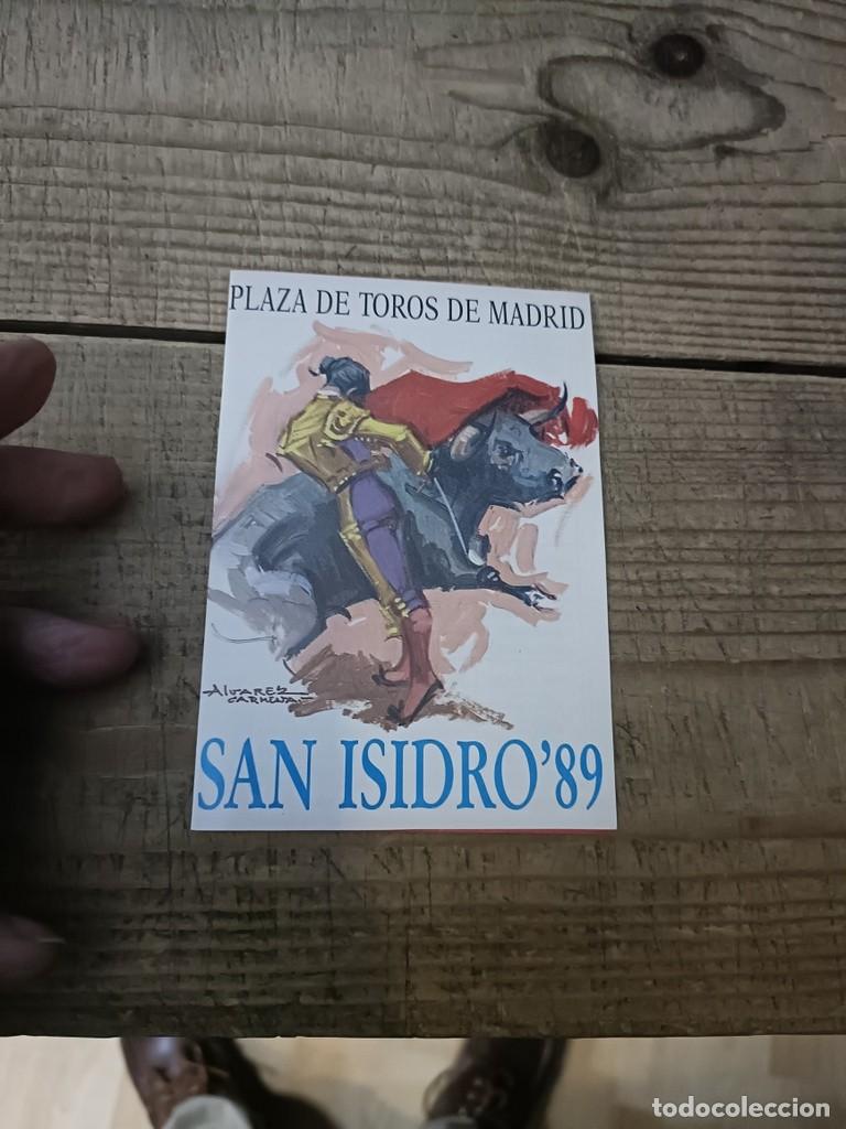 Tauromaquia: ,MADRID, PROGRAMA DE MANO SAN ISIDRO 1989 - Foto 1