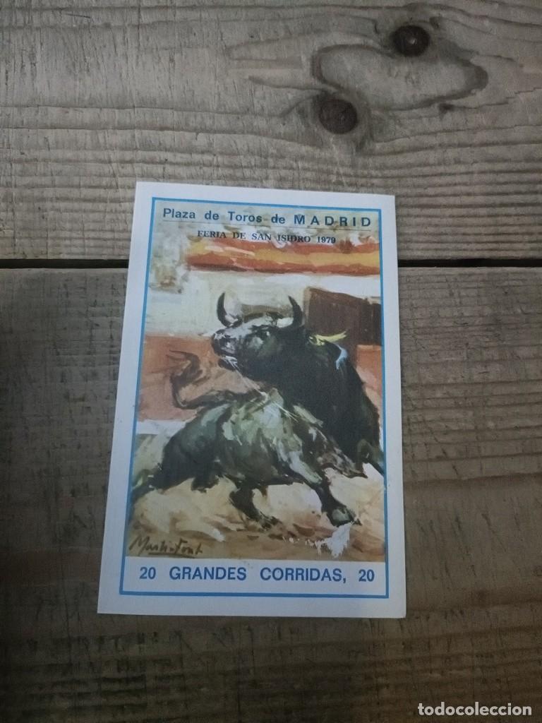 Tauromaquia: ,MADRID, PROGRAMA DE MANO SAN ISIDRO 1979 - Foto 1