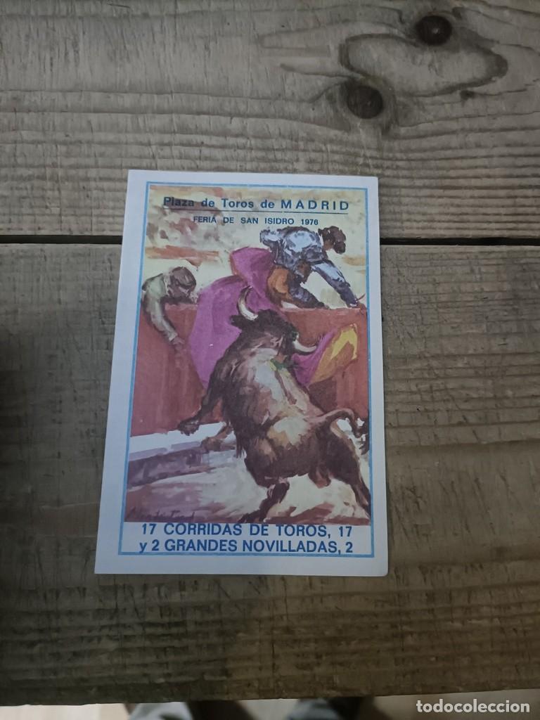 Tauromaquia: ,MADRID, PROGRAMA DE MANO SAN ISIDRO 1976 - Foto 1