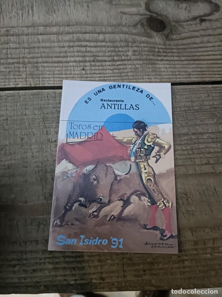 Tauromaquia: MADRID, PROGRAMA DE MANO SAN ISIDRO 1991 - Foto 1