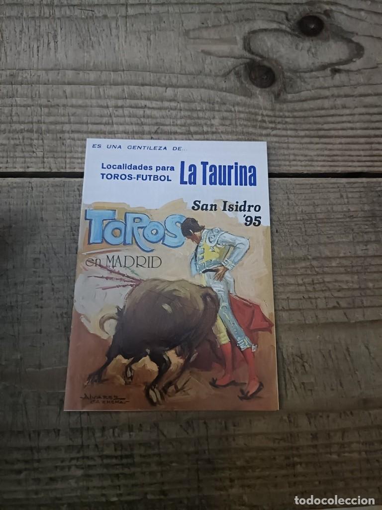 Tauromaquia: MADRID, 1995, PROGRAMA DE MANO FERIA DE SAN ISIDRO - Foto 1