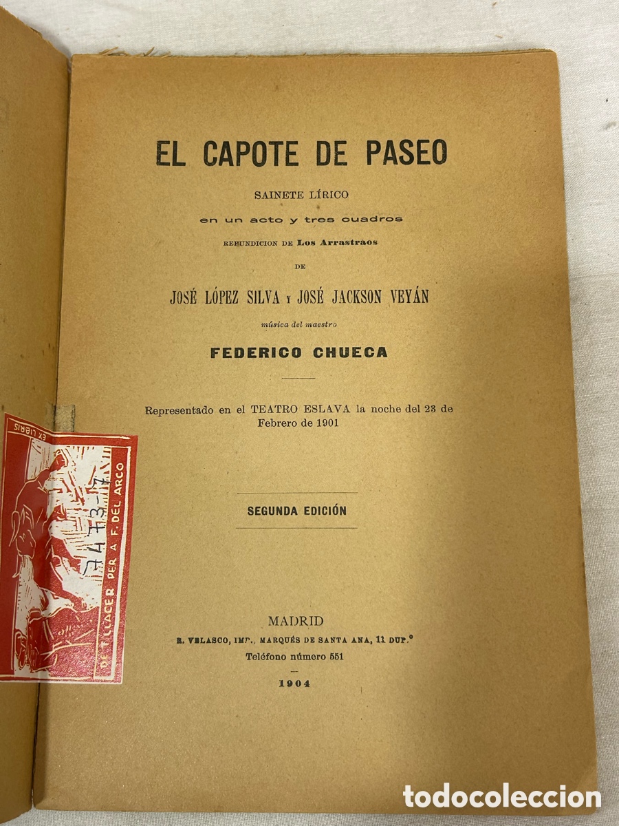 Tauromaquia: 1904 el CApoye de paseo - Foto 2