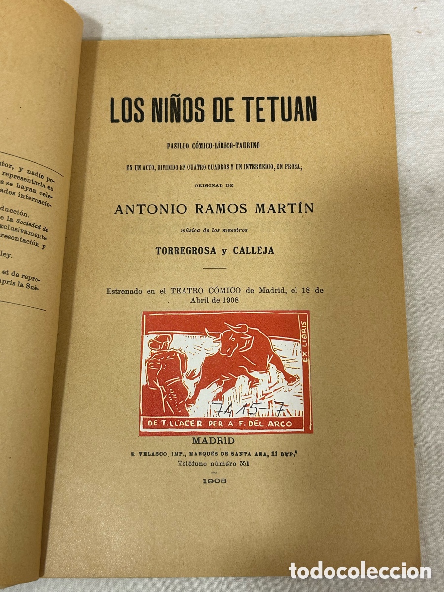 Tauromaquia: 1908 los ni&ntilde;os de Tetu&aacute;n - Foto 2