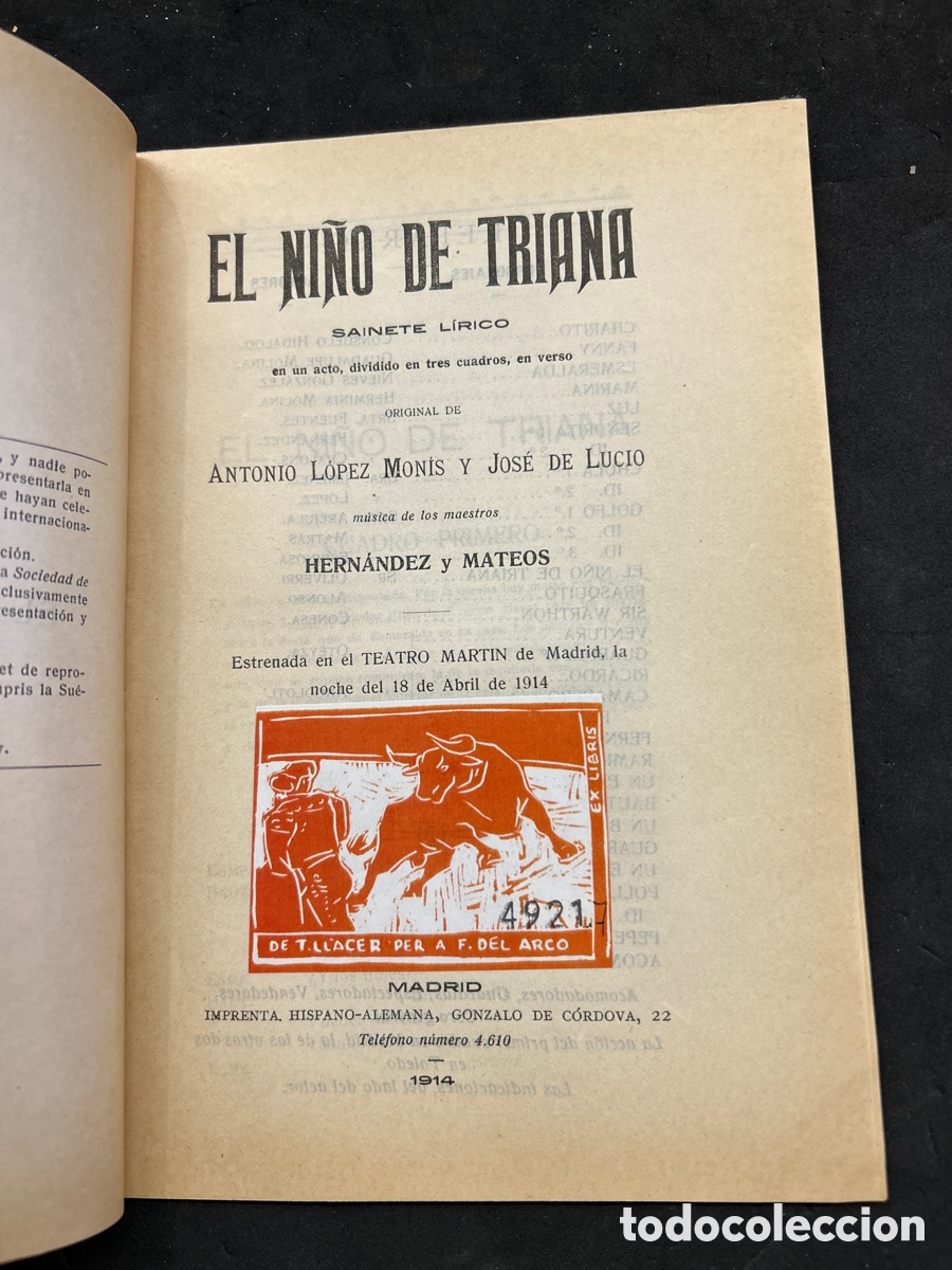 Tauromaquia: 1914 el ni&ntilde;o de Triana - Foto 2