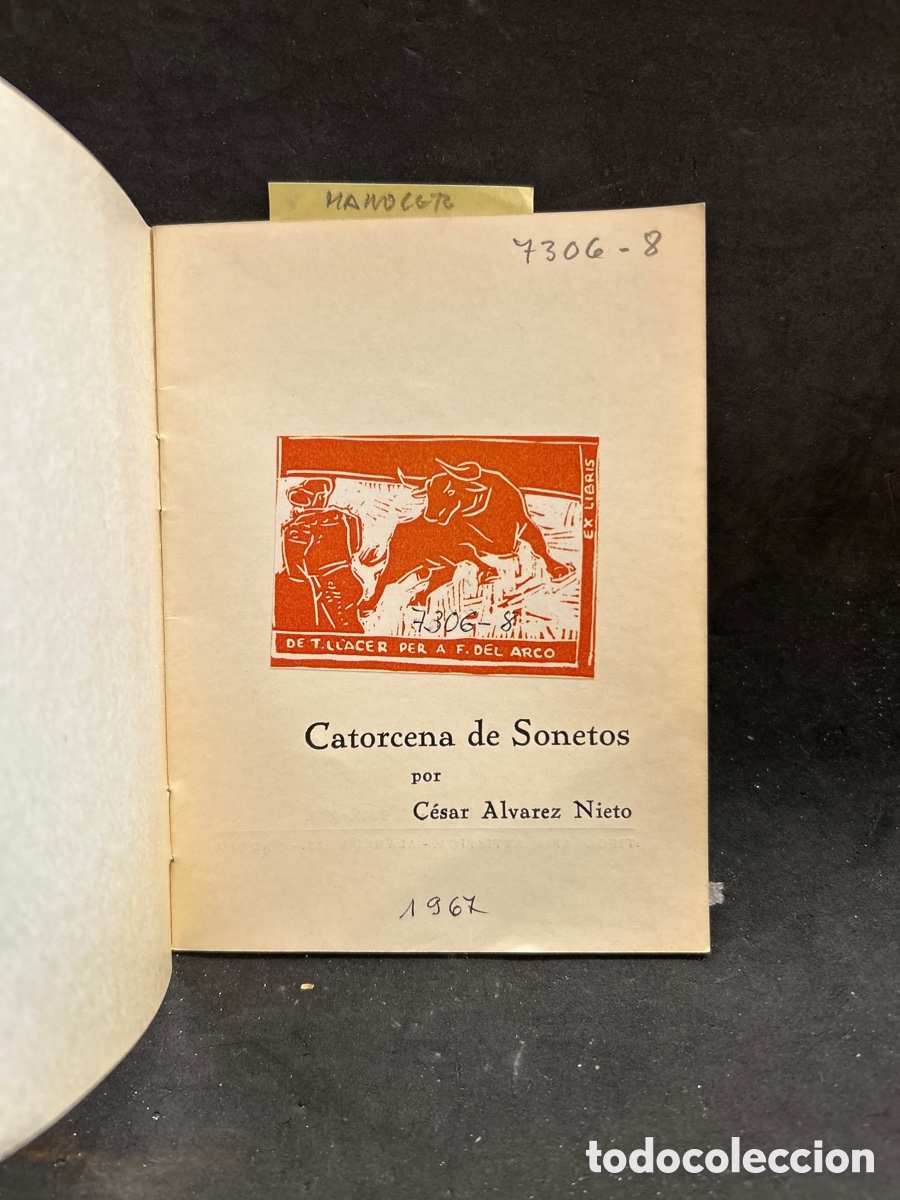 Tauromaquia: Catorcena de Sonetos, C&eacute;sar &Aacute;lvarez - Foto 2