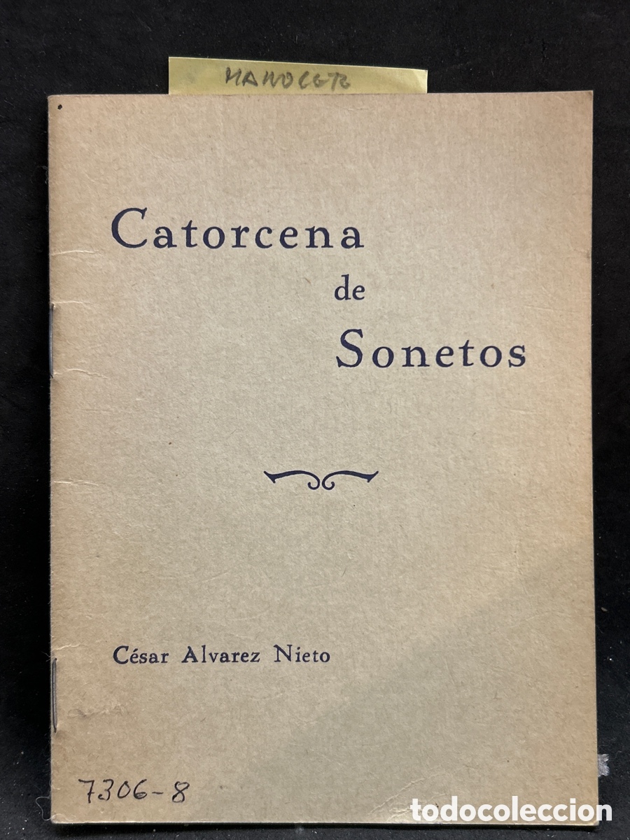 Tauromaquia: Catorcena de Sonetos, C&eacute;sar &Aacute;lvarez - Foto 1