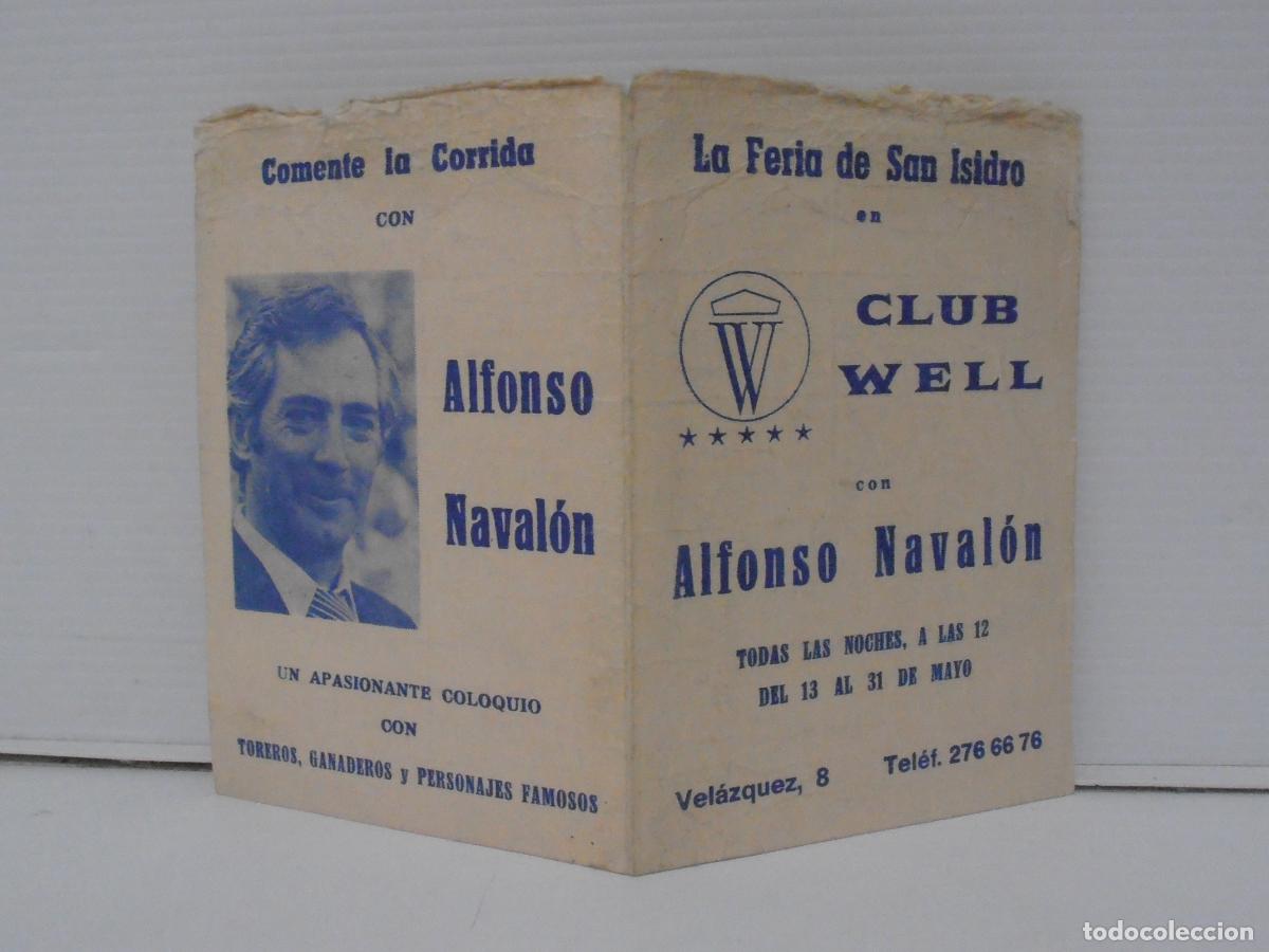 Tauromaquia: PROGRAMA TOROS FERIA DE SAN ISIDRO 1978 - Foto 1