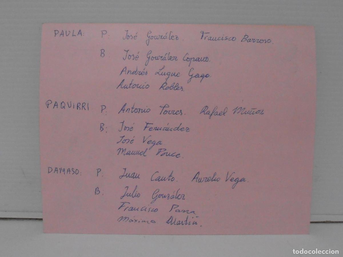 Tauromaquia: PROGRAMA 8 TOROS SAN ISIDRO 1981, TORRESTRELLA ALVARO DOMECQ - Foto 2