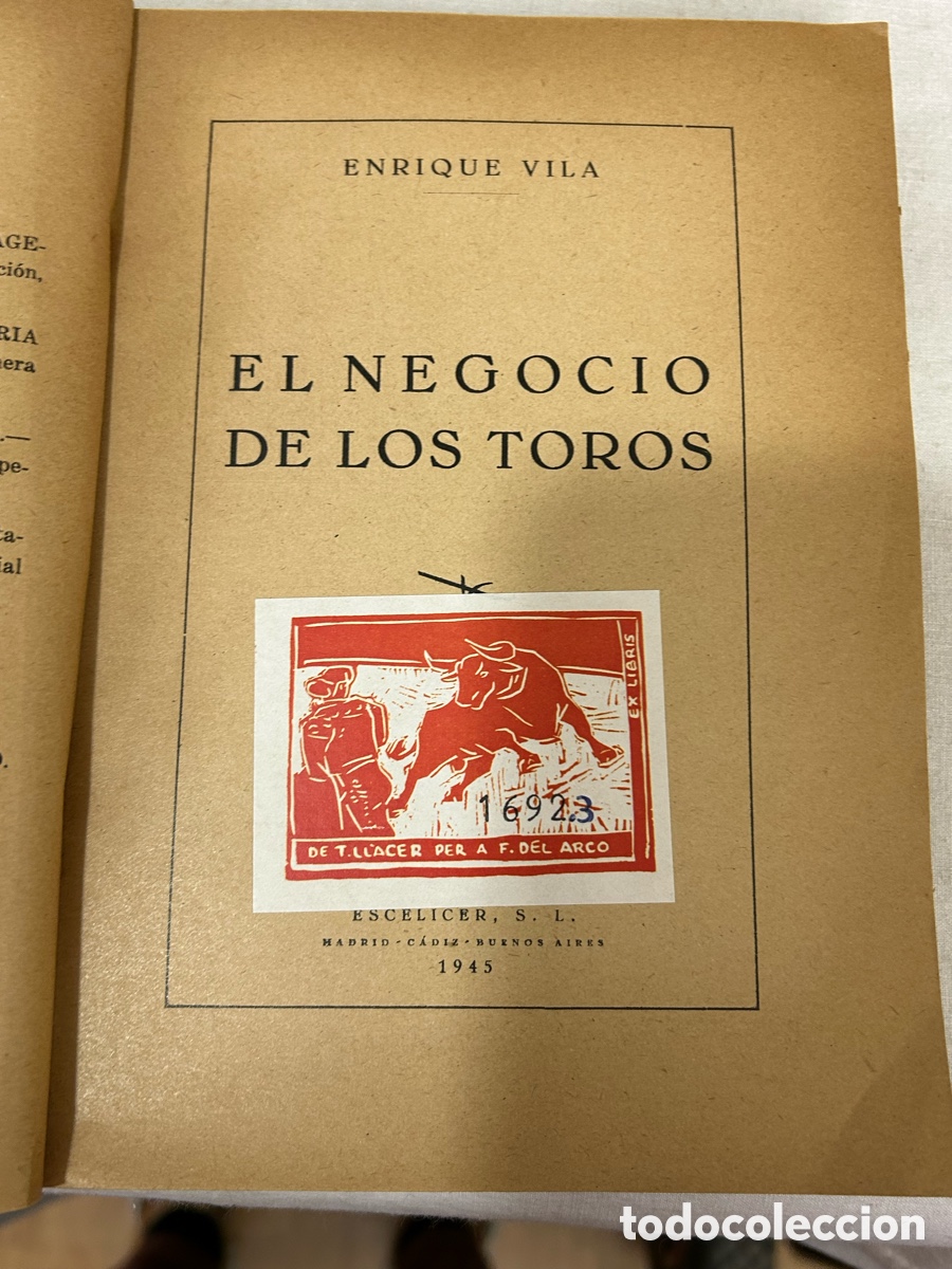 Tauromaquia: El negocio de los toros 1945 - Foto 2
