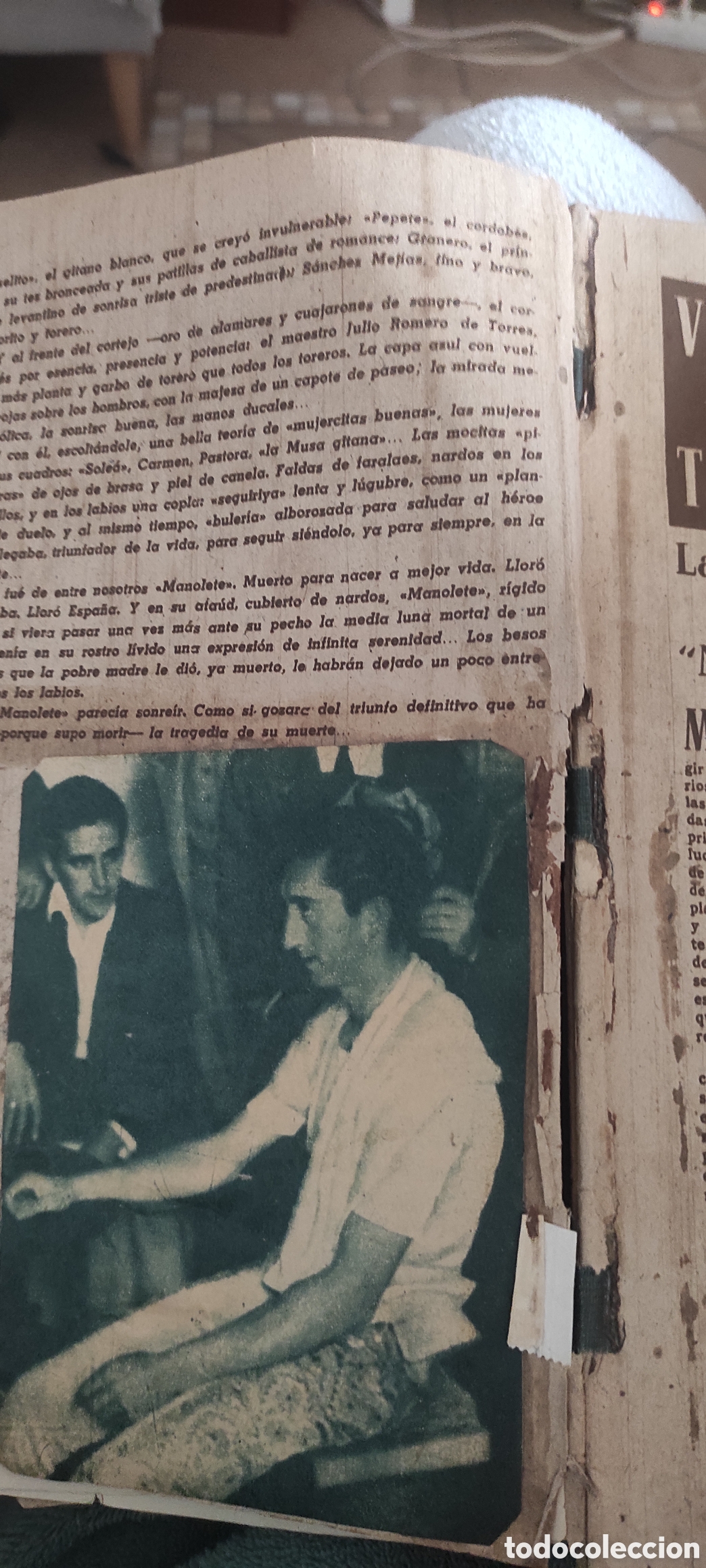 Tauromaquia: Libro sobre Manolete a&ntilde;os 40 - Foto 6