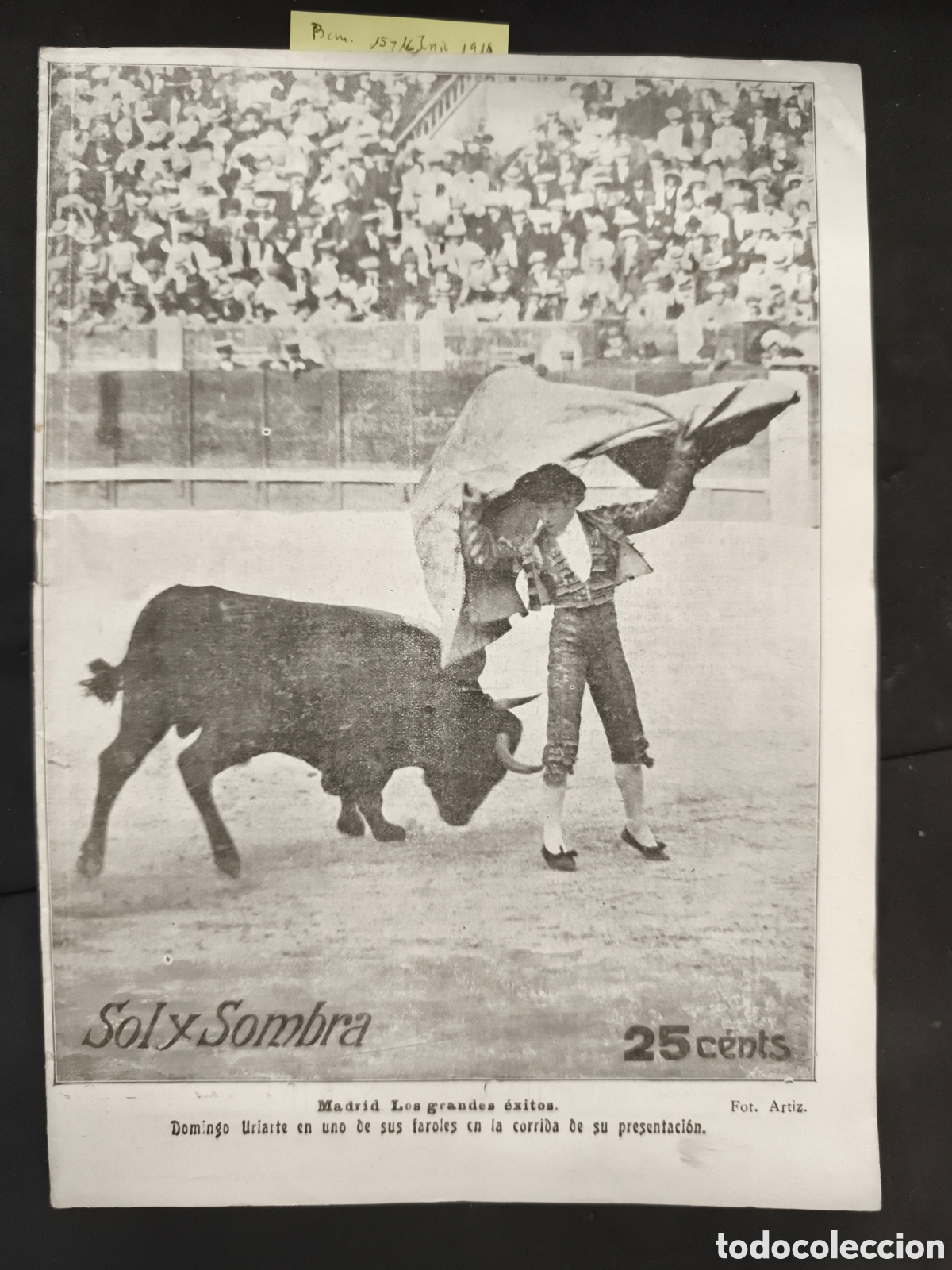 Tauromaquia: Sol y sombra 1919, N.1179 - Foto 1