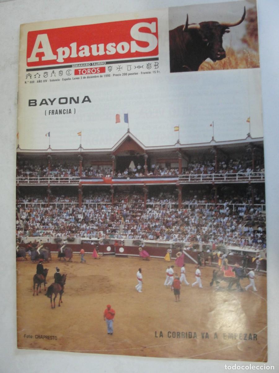 Tauromaquia: REVISTA APLAUSOS 688 - A&Ntilde;O 1990 - FIN DE TEMPORADA - PREMIOS GALARDONES - AMERICANA CARTELES
